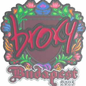 Sticker | broky (Embroidered) | Budapest 2025