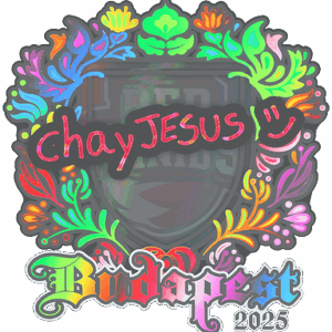 Sticker | chayJESUS (Holo) | Budapest 2025
