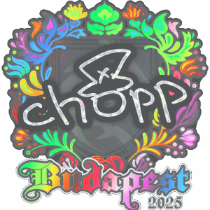 Sticker | chopper (Holo) | Budapest 2025