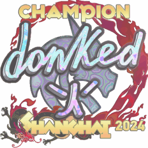 Sticker | donk (Holo, Champion) | Shanghai 2024