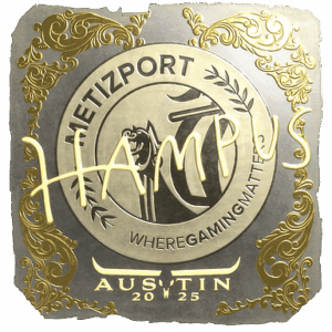 Sticker | hampus (Gold) | Austin 2025