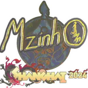 Sticker | mzinho (Holo) | Shanghai 2024