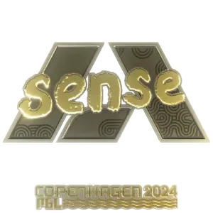 Sticker | sense (Gold) | Copenhagen 2024