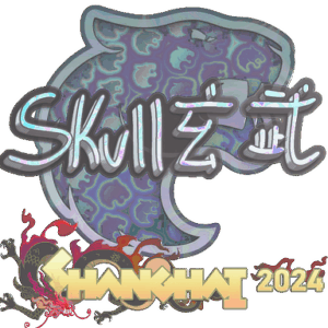 Sticker | skullz (Holo) | Shanghai 2024