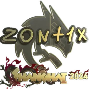 Sticker | zont1x (Gold) | Shanghai 2024