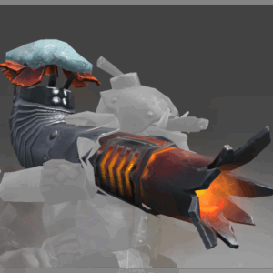 Unusual Powdersled Rookery Cannon