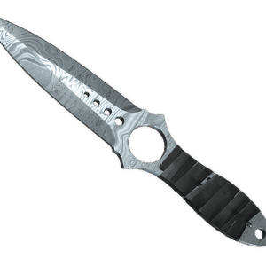 ★ StatTrak™ Skeleton Knife | Damascus Steel (Well-Worn)