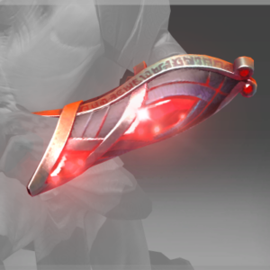 Autographed Bracers of Aeons of the Crimson Witness