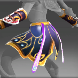 Autographed Skirt of the Fluttering Amethyst