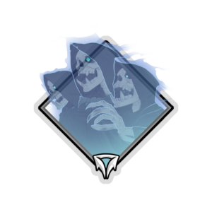 Gold Crownfall Sticker - Skeleton Ancestors