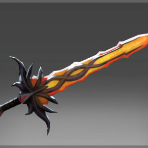 Inscribed Blade of the Onyx Fume