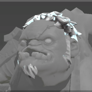 Inscribed Crazed Tassels of the Black Death