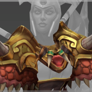 Inscribed Crimsonwing Slayer Shoulders