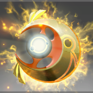 Inscribed Golden Moonfall