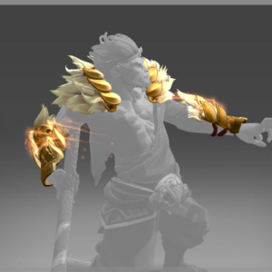 Inscribed Pauldrons of the Demon Trickster