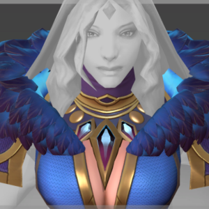 Inscribed Roost of the Winter Raven - Shoulder