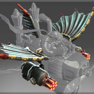 Inscribed Sky-High Warship Wings