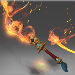 Inscribed Sword of the Smoldering Sage