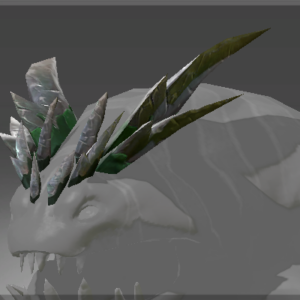 Inscribed Tidosaurus Skull Spikes