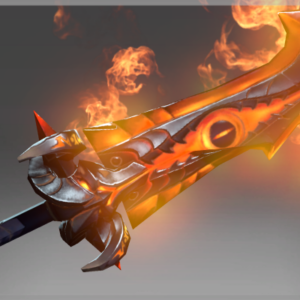 Inscribed Whispers of the Damned Sword