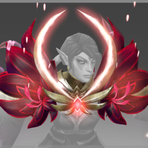 Mantle of the Whispered Bond of the Crimson Witness