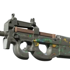 P90 | Emerald Dragon (Battle-Scarred)