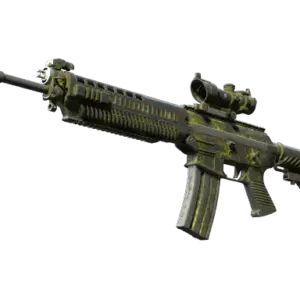 SG 553 | Gator Mesh (Battle-Scarred)