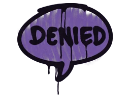 Sealed Graffiti | Denied (Monster Purple)