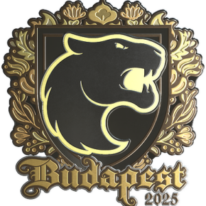Sticker | FURIA (Gold) | Budapest 2025