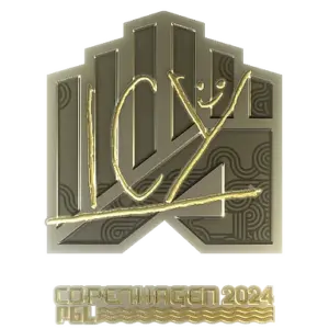 Sticker | ICY (Gold) | Copenhagen 2024