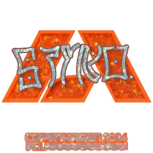 Sticker | STYKO (Glitter) | Copenhagen 2024