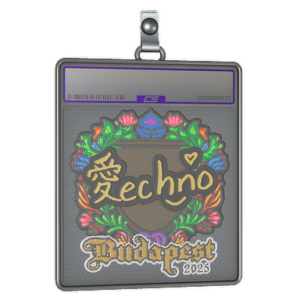 Sticker Slab | Techno4K (Embroidered) | Budapest 2025