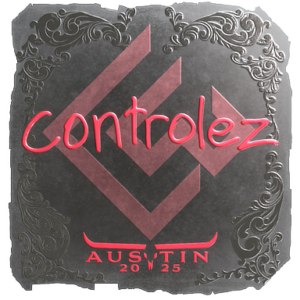 Sticker | controlez (Foil) | Austin 2025