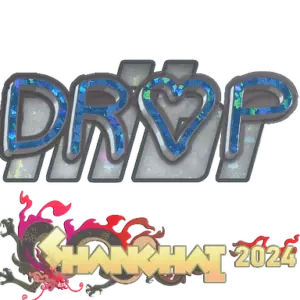 Sticker | drop (Glitter) | Shanghai 2024