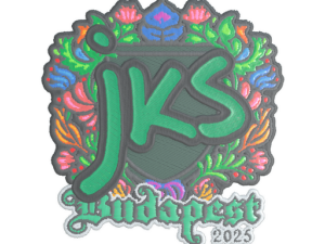 Sticker | jks (Embroidered) | Budapest 2025