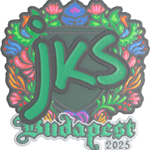Sticker | jks (Embroidered) | Budapest 2025