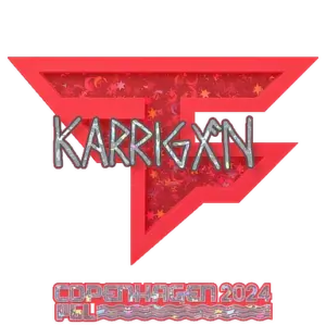 Sticker | karrigan (Glitter) | Copenhagen 2024