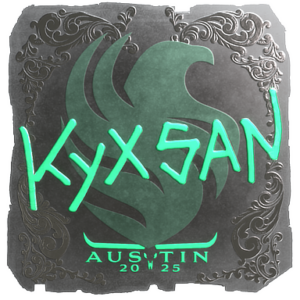 Sticker | kyxsan (Foil) | Austin 2025