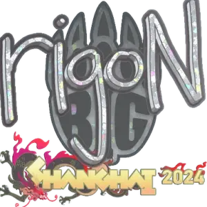 Sticker | rigoN (Glitter) | Shanghai 2024