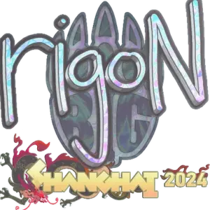 Sticker | rigoN (Holo) | Shanghai 2024