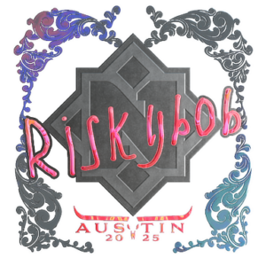 Sticker | riskyb0b (Holo) | Austin 2025