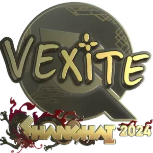Sticker | vexite (Gold) | Shanghai 2024