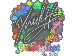Sticker | yuurih (Holo) | Budapest 2025