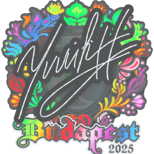 Sticker | yuurih (Holo) | Budapest 2025
