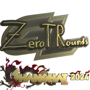 Sticker | ztr (Gold) | Shanghai 2024