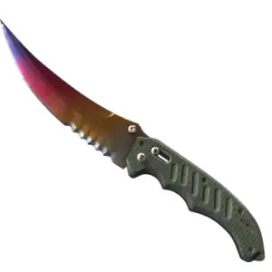 ★ StatTrak™ Flip Knife | Fade (Minimal Wear)