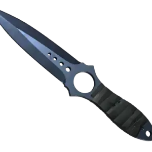 ★ StatTrak™ Skeleton Knife | Blue Steel (Battle-Scarred)