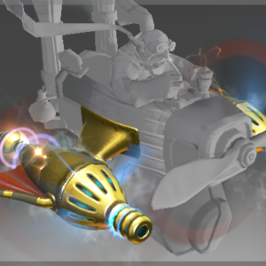 Autographed Golden Atomic Ray Thrusters