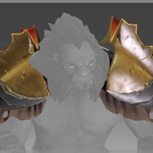 Autographed Lineage Pauldron of the Ram's Head