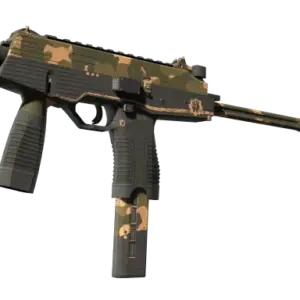 MP9 | Black Sand (Well-Worn)